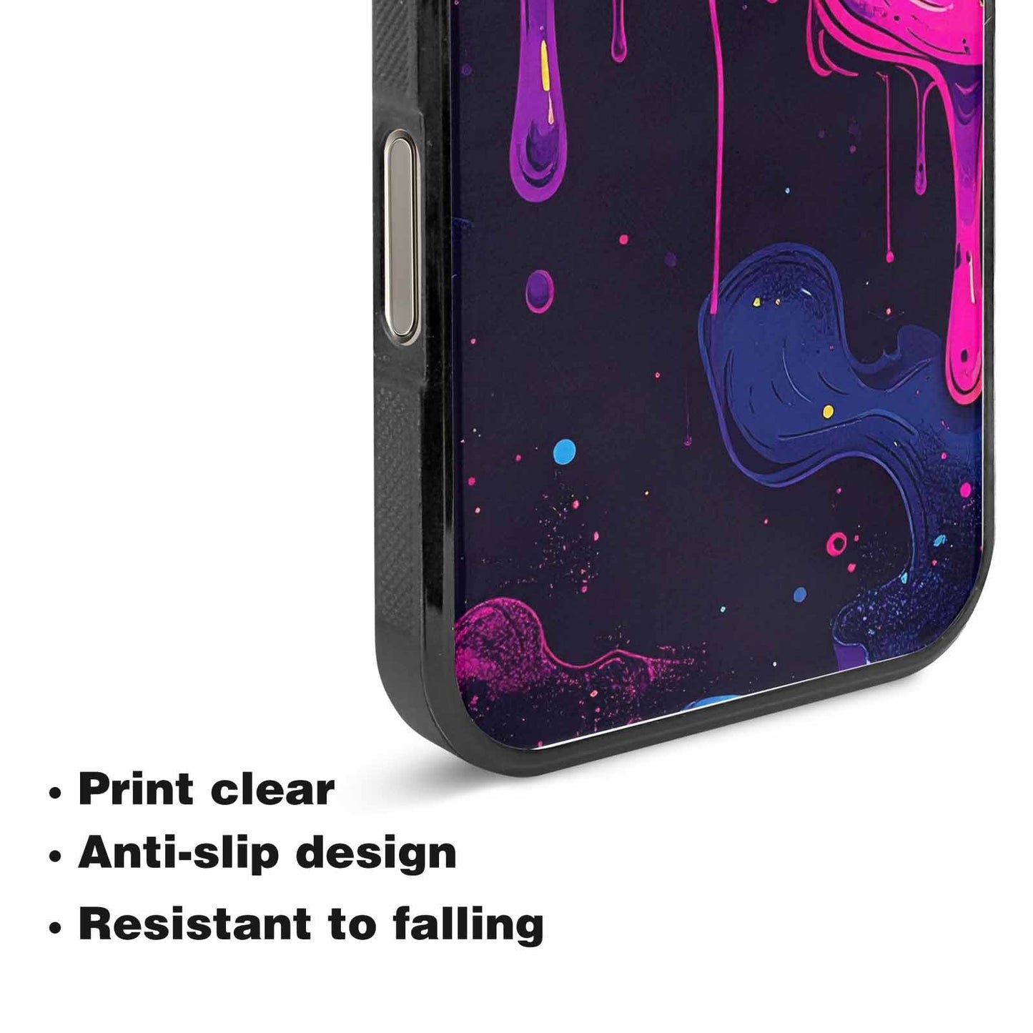 iPhone 15 Pro Max Case — Rick And Morty Style Art Dripping, Custom Designed Case Cover