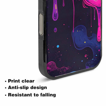 iPhone 15 Pro Max Case — Rick And Morty Style Art Dripping, Custom Designed Case Cover