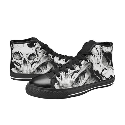 MEN'S Cc Horror Art Men’S High Top Canvas Cottagecore Sneakers