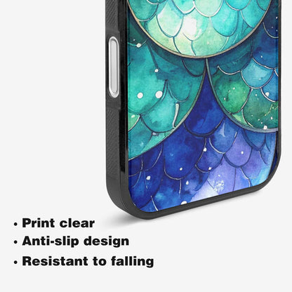 iPhone 16 Plus Case — Mermaid Scale, Customized Protective Case
