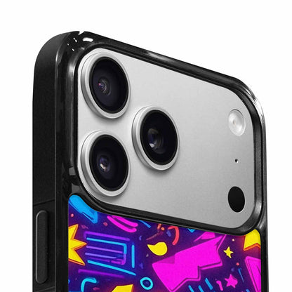 iPhone 17 Pro Max Case — Retro Motif Retro Motifs Qr9 Retro, Original Design Phone Case