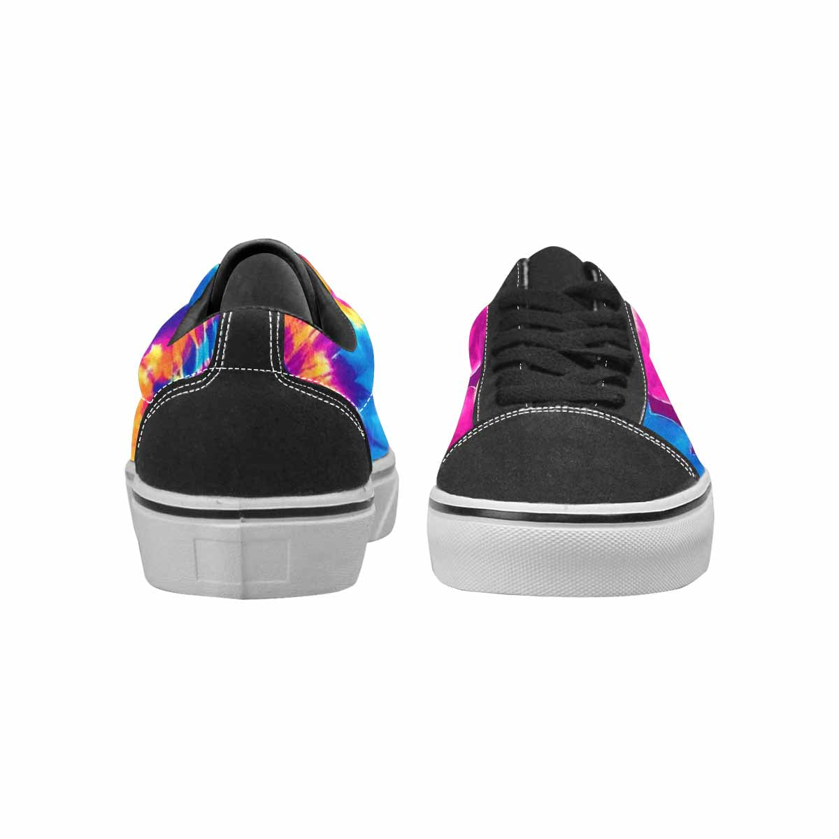 WOMEN'S Tie Dye Spiral Canvas Lace-Up Dreamcore Shoes