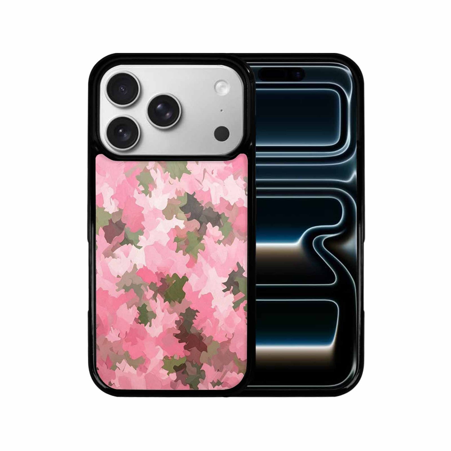 iPhone 17 Pro Case — Small Military Camouflage Blotch Pattern Camo, Custom Designed Case Cover