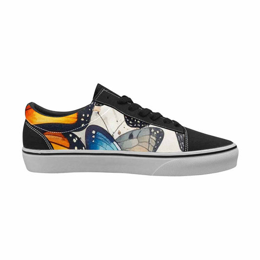 WOMEN'S Butterfly Wing Canvas Lace-Up Vivid Sneakers
