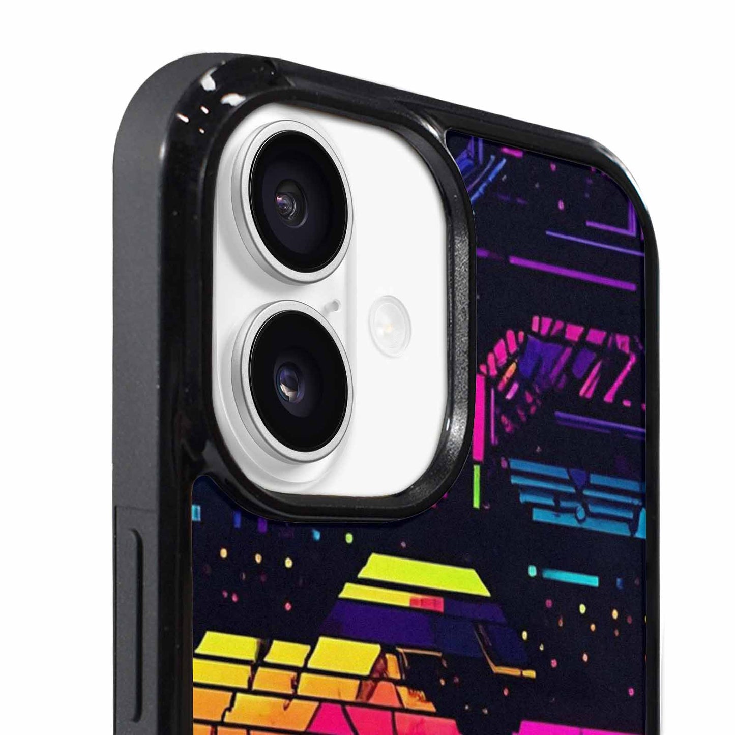iPhone 17 Case — Retro Pixel Art Pattern, Retro Vintage, Unique Phone Case Design
