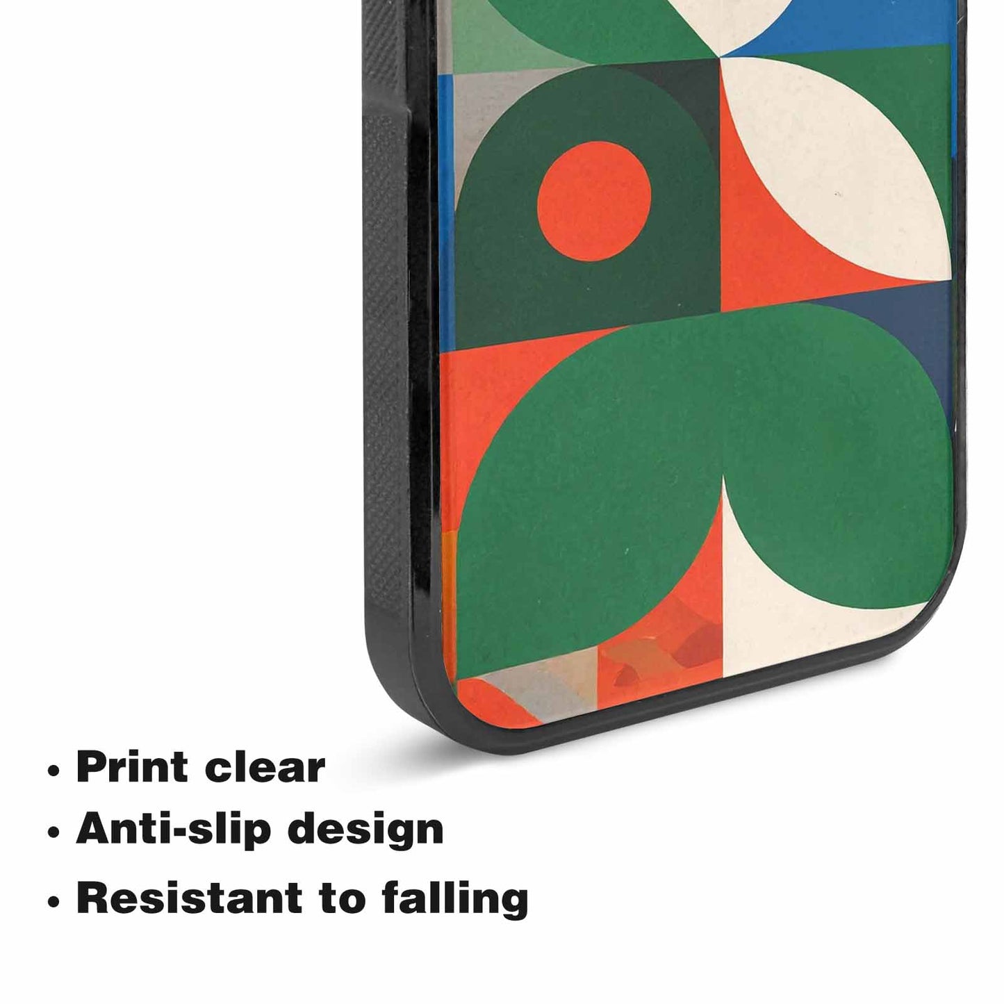 iPhone 15 Plus Case — 1990s Memphis Art Pattern, Unique Phone Case Design