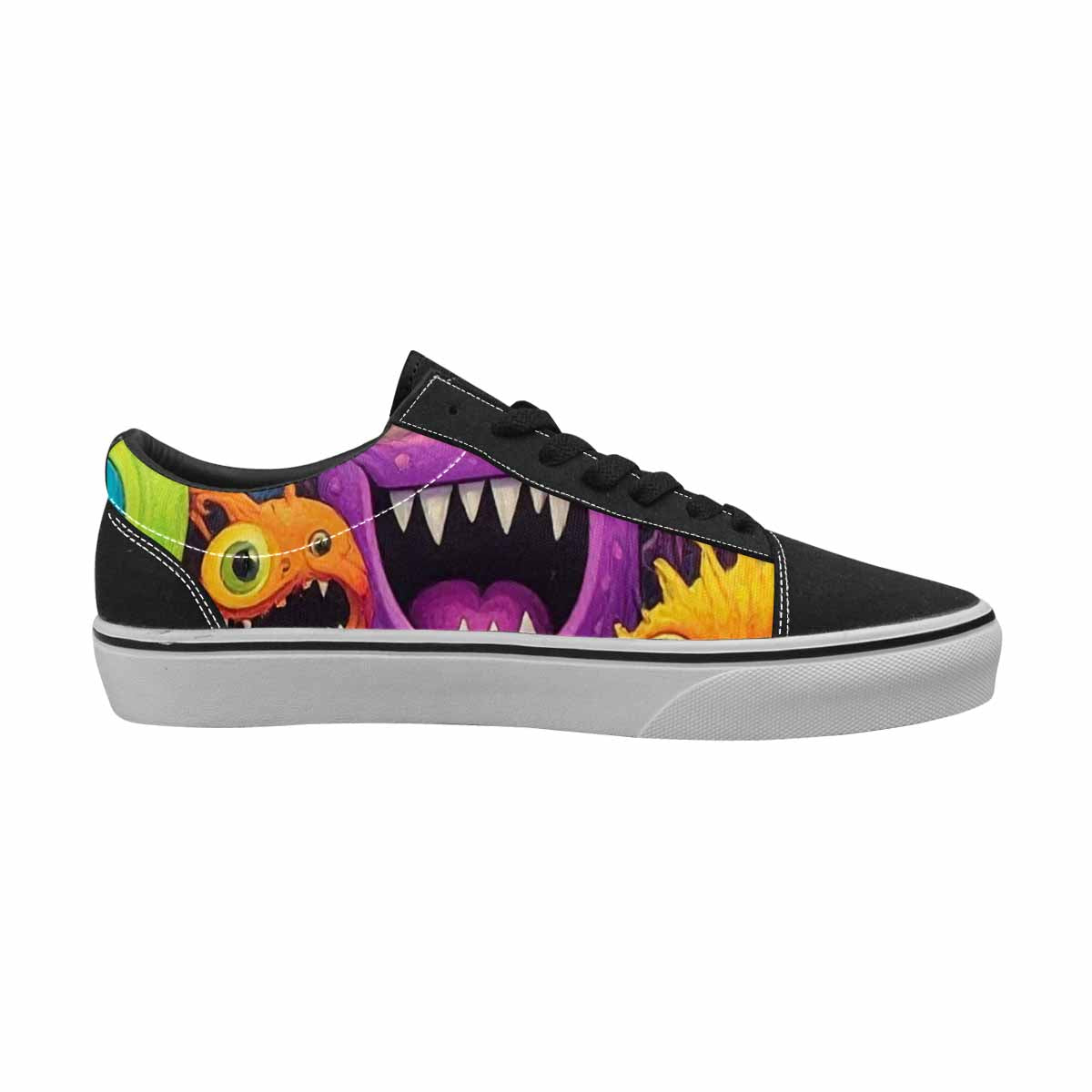 WOMEN'S Multi Lace-Up Canvas Grunge Custom Shoes
