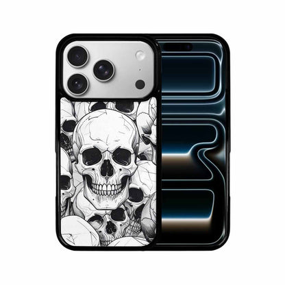 iPhone 17 Pro Case — Skull Dark Art Gothic Print Gothic, Personalized Phone Case