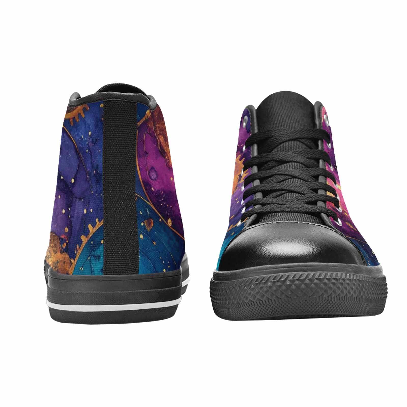 MEN'S Steampunk Galaxy High Top Canvas Grunge Shoes