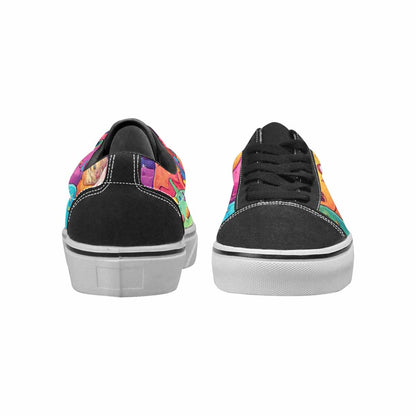WOMEN'S Melting Ice Cream Monster Lace-Up Canvas Y2K Shoes