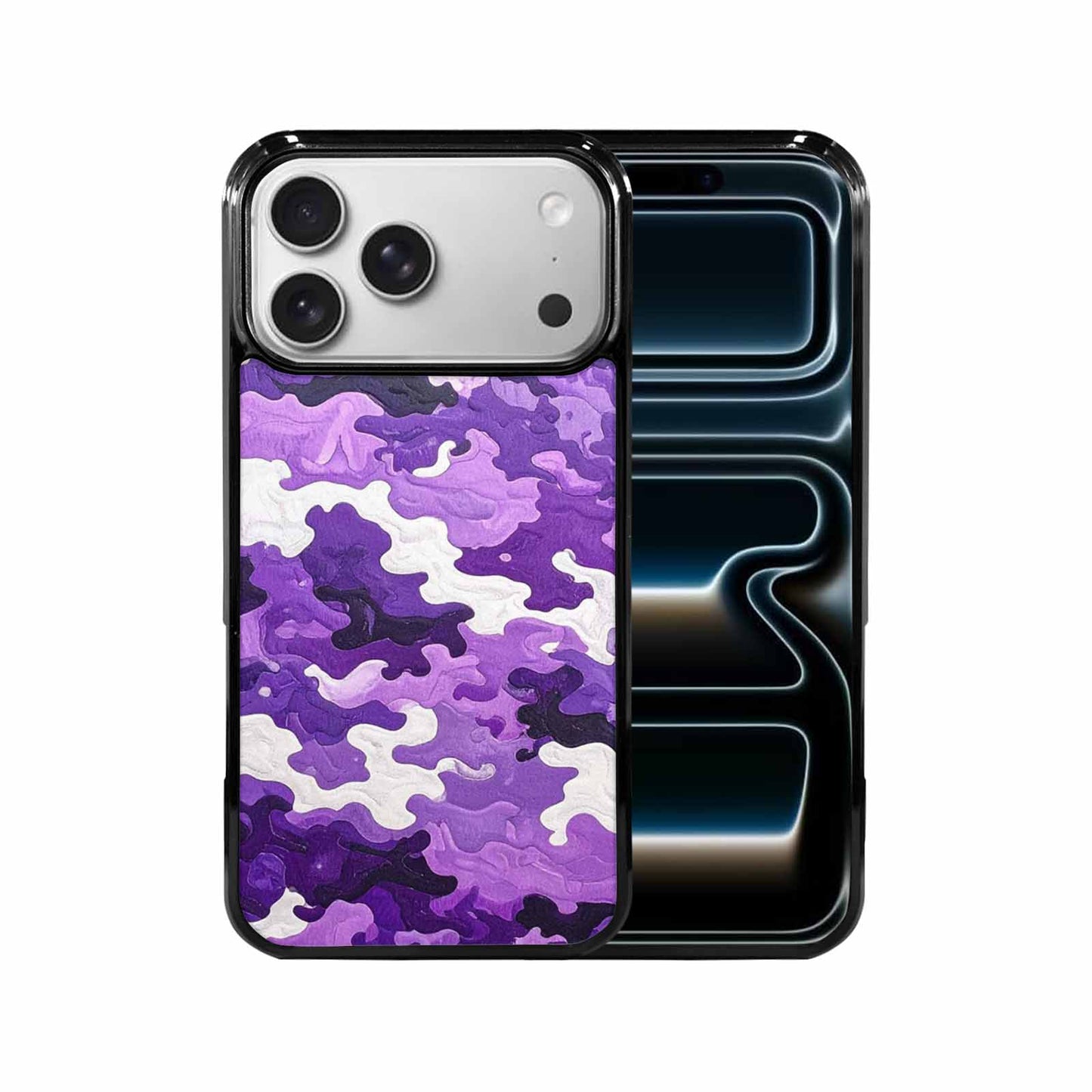 iPhone 17 Pro Max Case — Vivid Camo Genderqueer Camo, Original Design Phone Case
