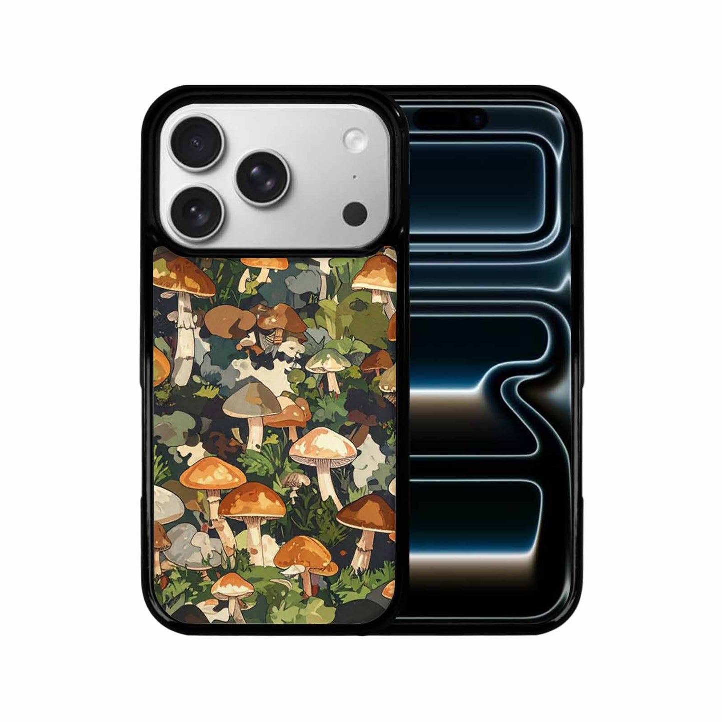 iPhone 17 Pro Case — Mushrooms Camomushrooms Patter G1e Camo, Custom Designed Case Cover