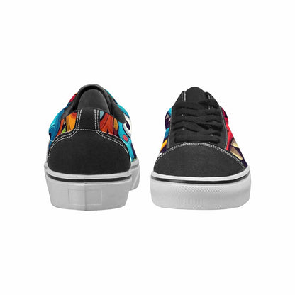 MEN'S Cartoon Monster Character Canvas Lace-Up Grunge Sneakers