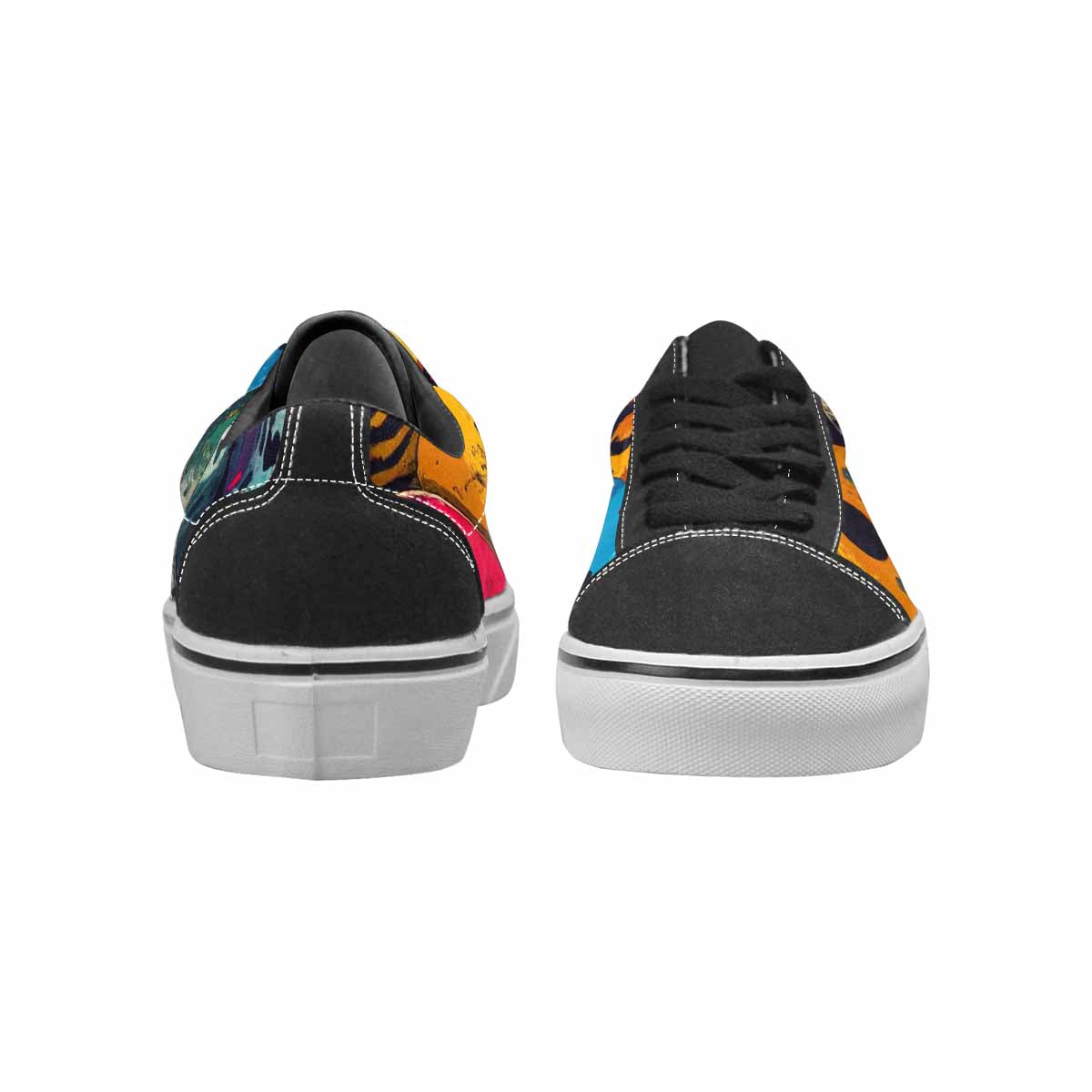 WOMEN'S Smiley Faces Lace-Up Canvas Y2K Shoes