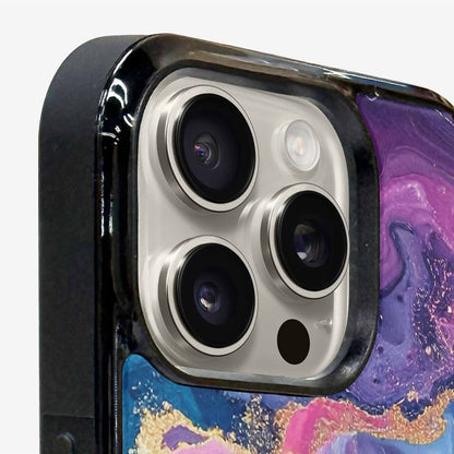 iPhone 16 Pro Max Case — Marble Galaxy, Unique Phone Case Design