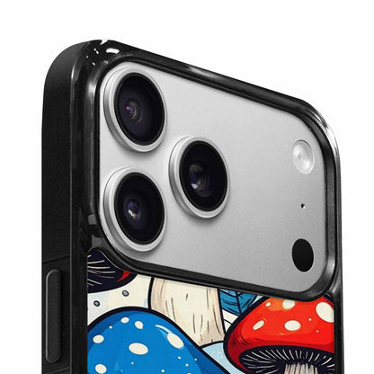 iPhone 17 Pro Case — Vivid Winter Mushroom Seamless Cartoon Cute, Custom Phone Case