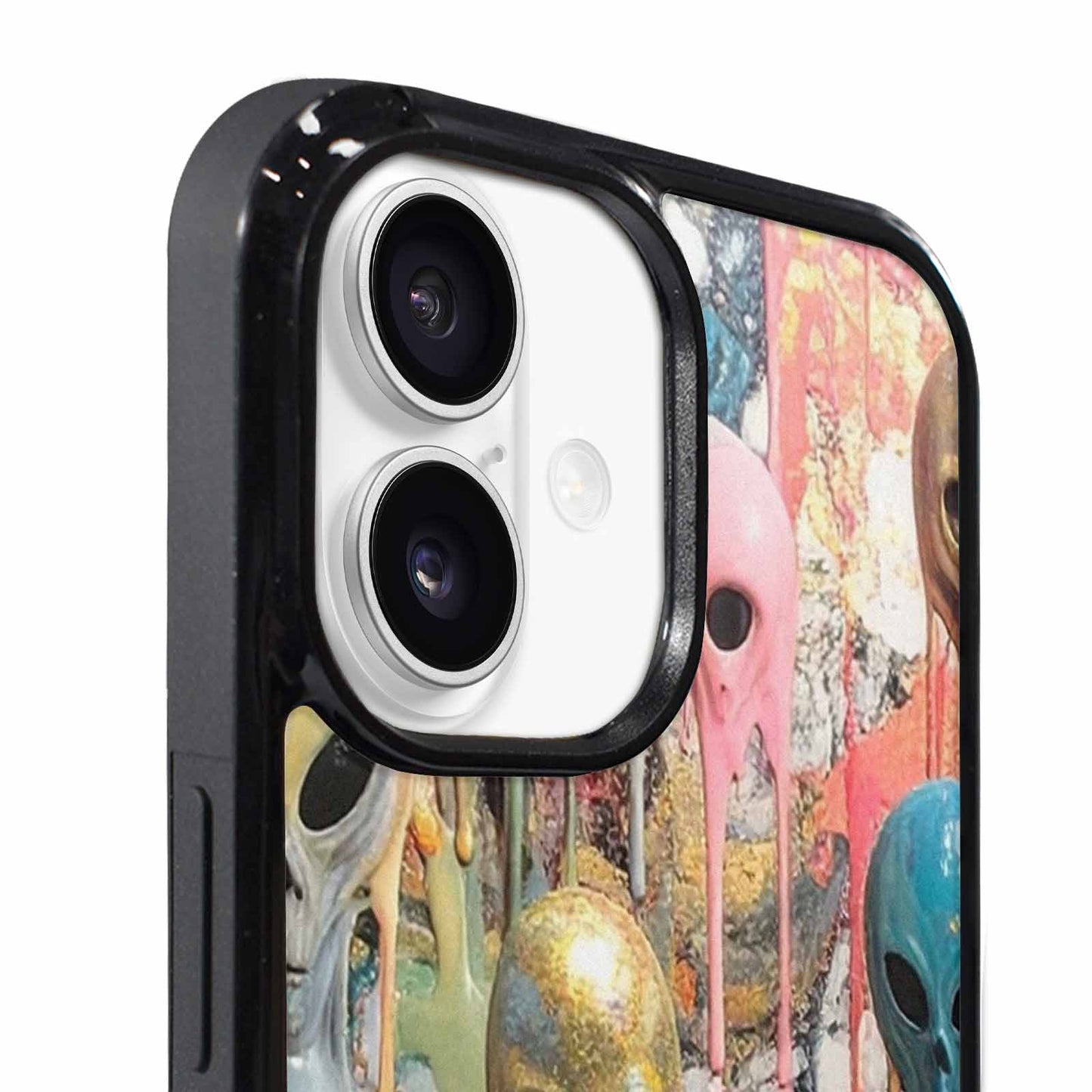 iPhone 17 Case — Aliens Marblemelting Aliens Pa Alien Scifi, Custom Phone Case