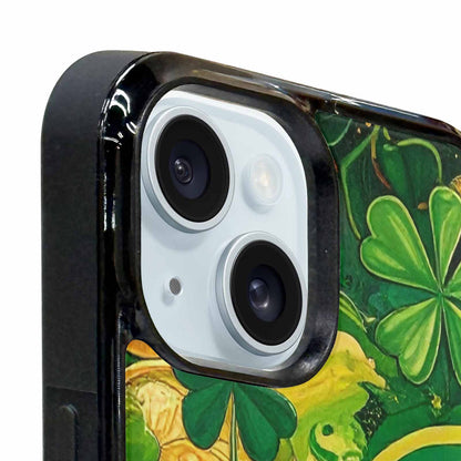 iPhone 15 Case — St Patrick\'s Clover St Patrick\'s Clover, Custom Made Phone Cover