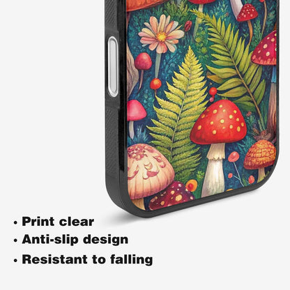 iPhone 16 Case — Mushrooms Botanicalmushrooms P 7fj Personalized Phone, Customized Protective Case