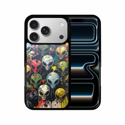 iPhone 17 Pro Case — Aliens Camo Aliens Pattern Hundreds Alien, Unique Phone Case Design