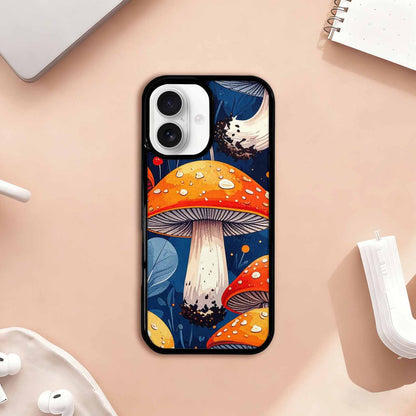 iPhone 17 Case — Vivid Winter Mushroom Cartoon Cute, Customized Protective Case