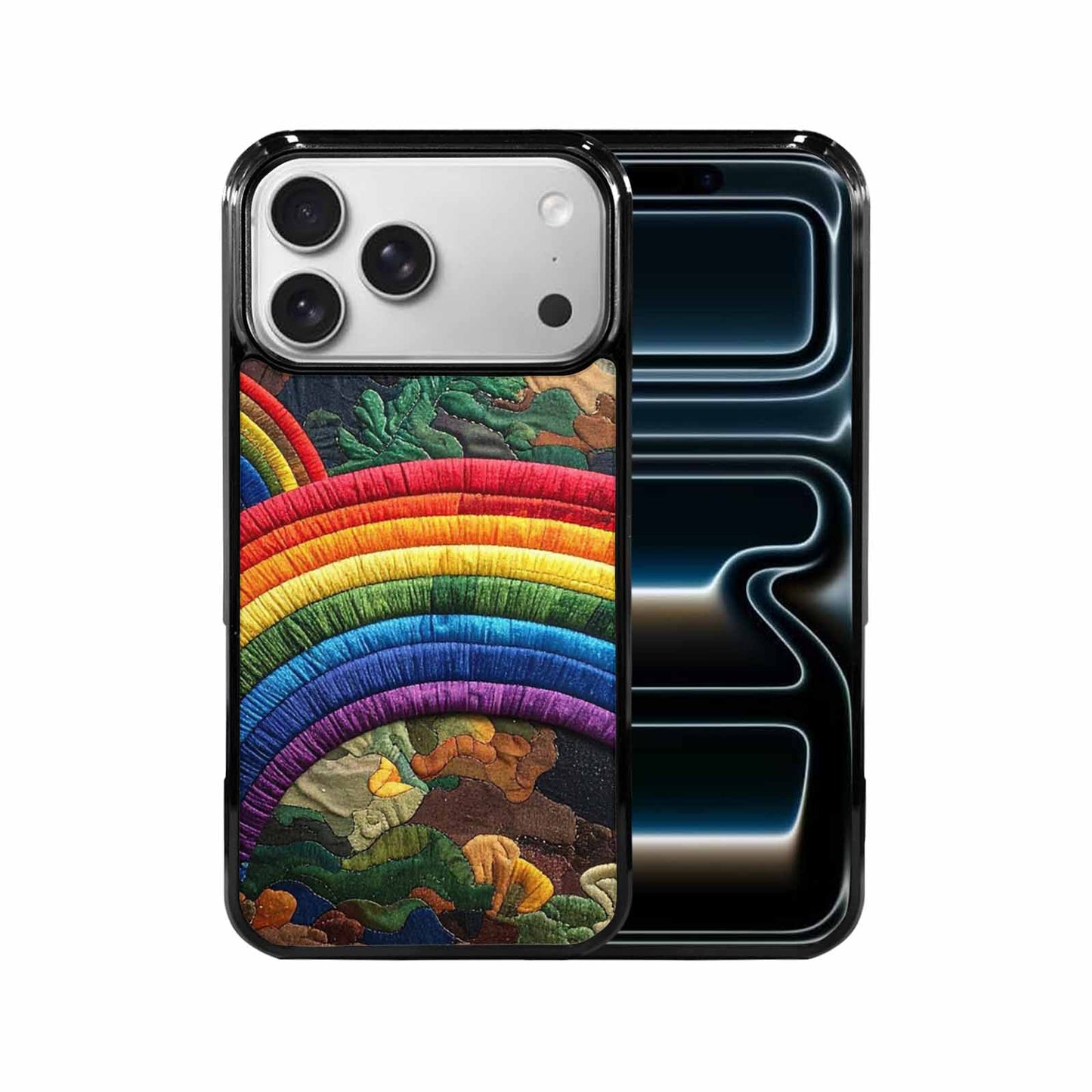 iPhone 17 Pro Max Case — Vivid Camo Rainbow Camo, Custom Print Case Cover