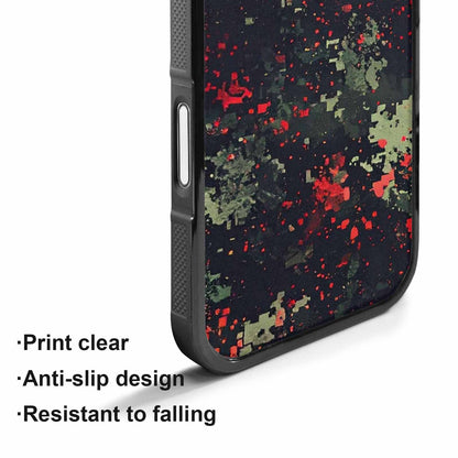 iPhone 17 Case — Small Military Camouflage Blotch Camo, Custom Phone Case