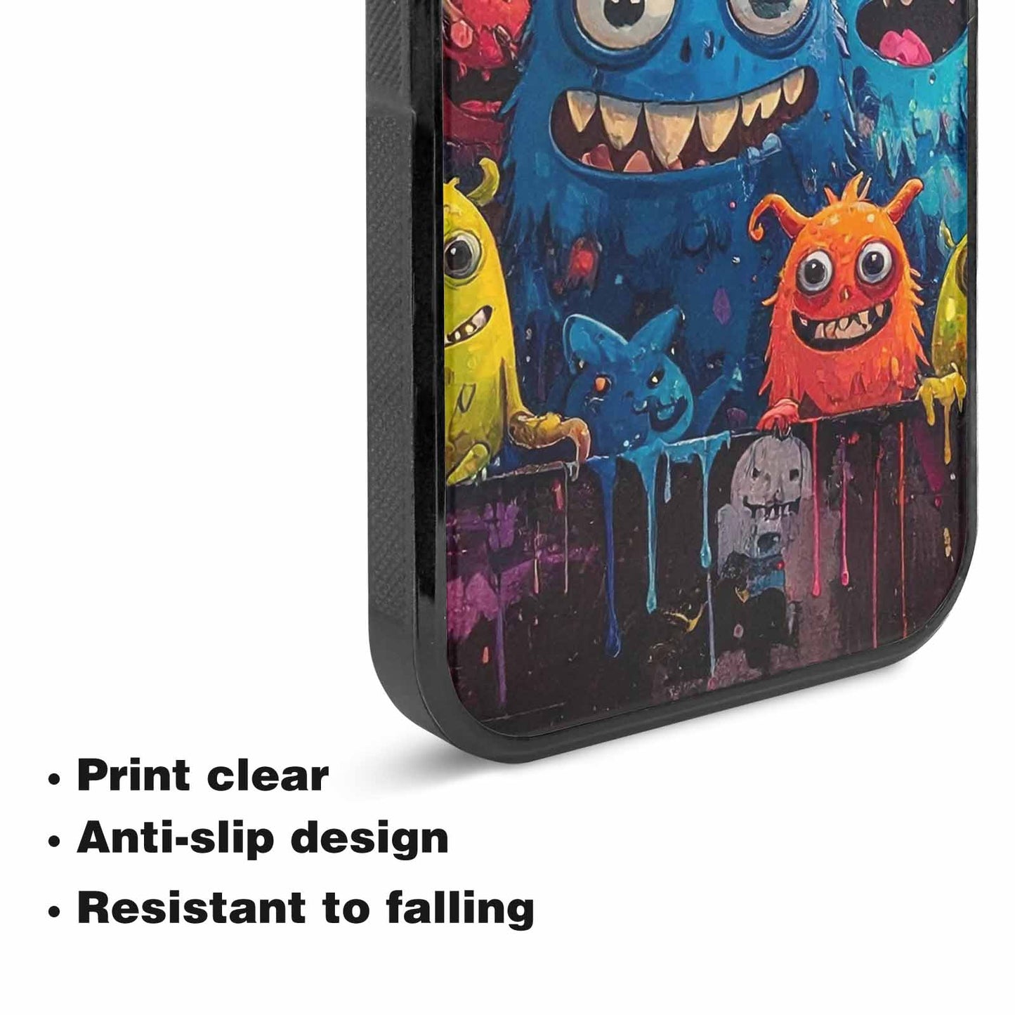 iPhone 15 Plus Case — Monsters General Cartoon Monst, Custom Printed Phone Case