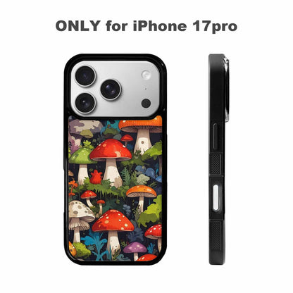 iPhone 17 Pro Case — Mushrooms Camomushrooms Patter Xvt Camo, Original Design Phone Case