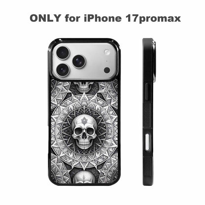 iPhone 17 Pro Max Case — Skull Dark Art Gothic Print Gothic, Custom Print Case Cover