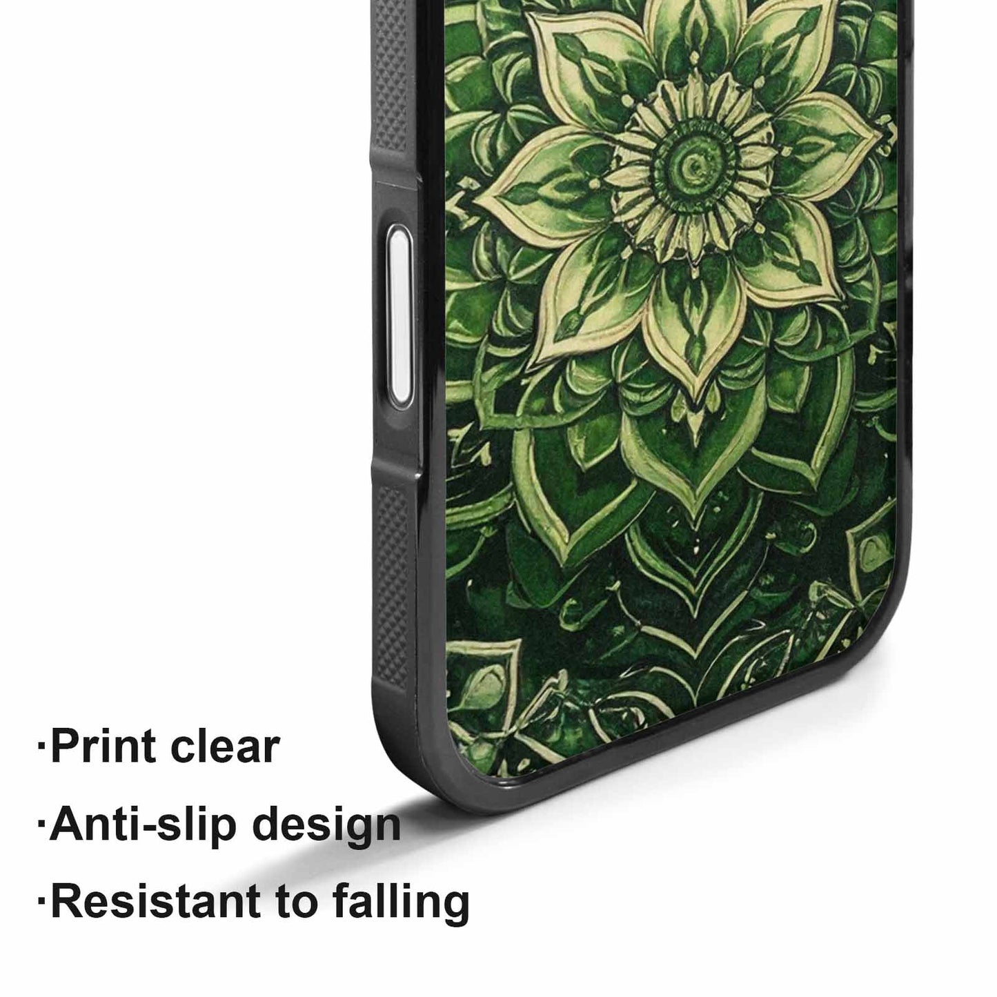 iPhone 17 Case — Small Mandala Pattern, Randomly Floral, Original Design Phone Case