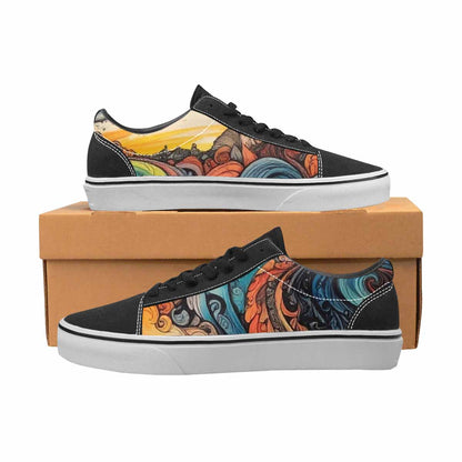 WOMEN'S Tie Lace-Up Canvas Dreamlike Custom Shoes