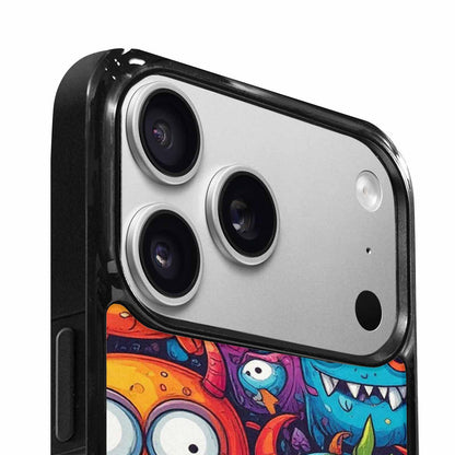 iPhone 17 Pro Max Case — Small Cartoon Monster Character Cartoon Cute, Custom Designed Case Cover