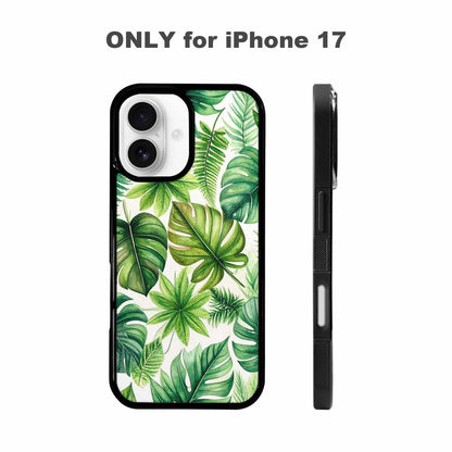 iPhone 17 Case — Small Seven Point Palmate Floral, Custom Art Phone Cover