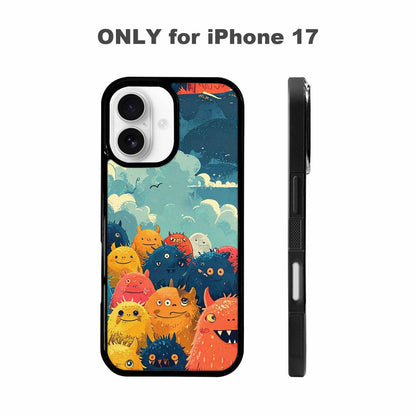 iPhone 17 Case — Vintage Monsters Lighthouse Retro Vintage, Custom Designed Case Cover