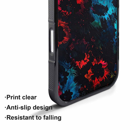 iPhone 17 Pro Case — Color Style Deep Blacks Animal Print, Customized Protective Case
