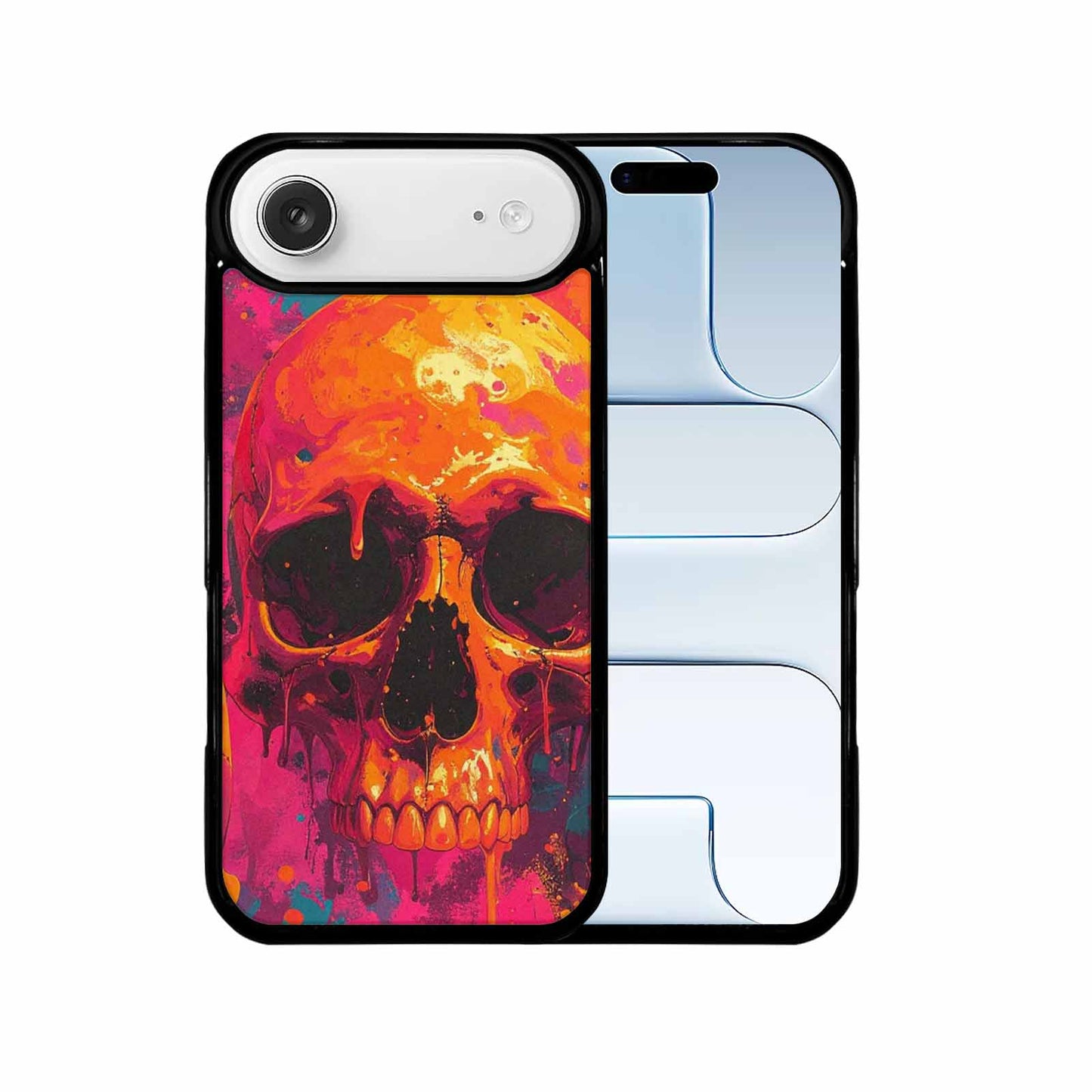 iPhone 17 Air Case — Seamless Repeating Pattern Of Overlapping Gothic, Custom Made Phone Cover