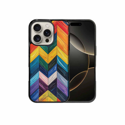 iPhone 16 Pro Case — Progress Pride Flag Color Theme Small, Custom Phone Case