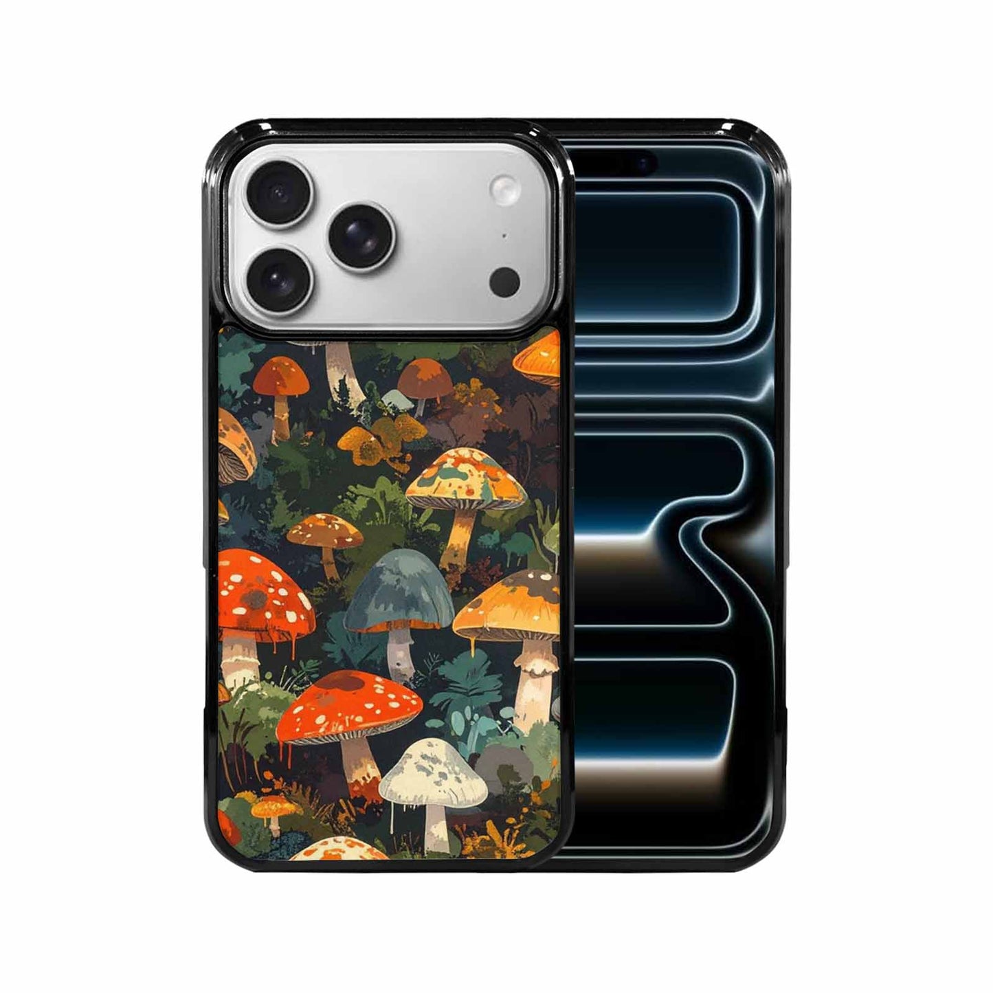 iPhone 17 Pro Max Case — Mushrooms Camomushrooms Patter Snn Camo, Custom Made Phone Cover