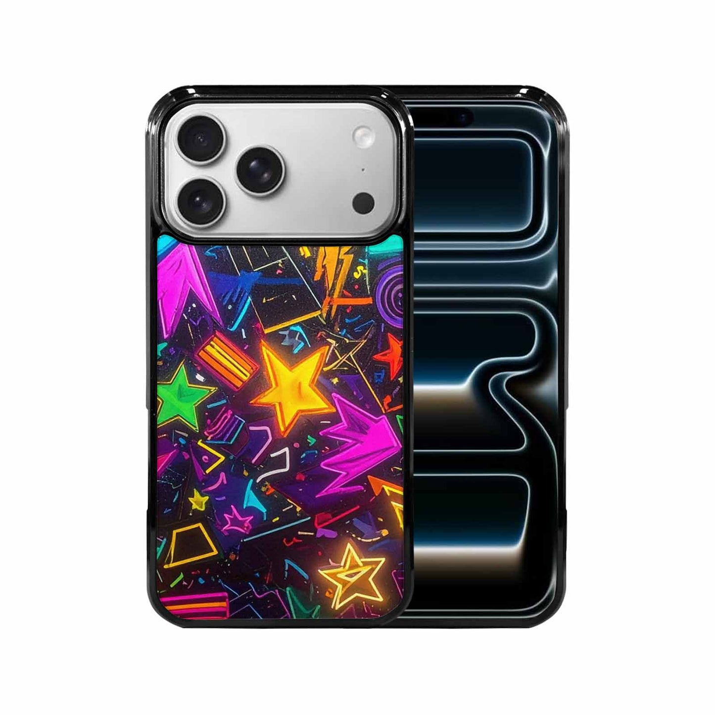 iPhone 17 Pro Max Case — Retro Motif Retro Motifs Retro Vintage, Custom Art Phone Cover