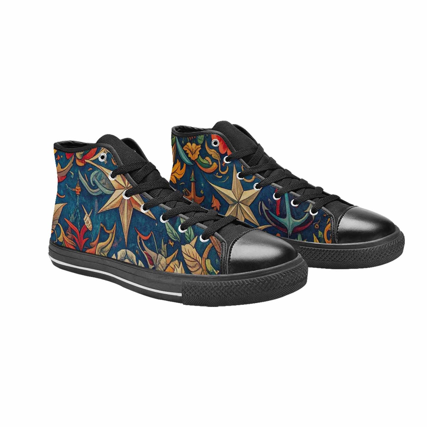 MEN'S Old School Tattoo High Top Canvas Y2K Sneakers