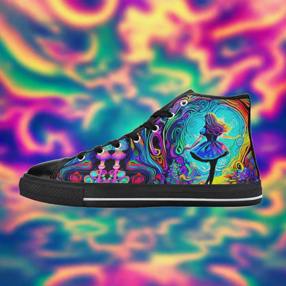 Viking Earthy Brown Unique MEN Bold Art - Freaky Shoes | Custom Art Sneakers