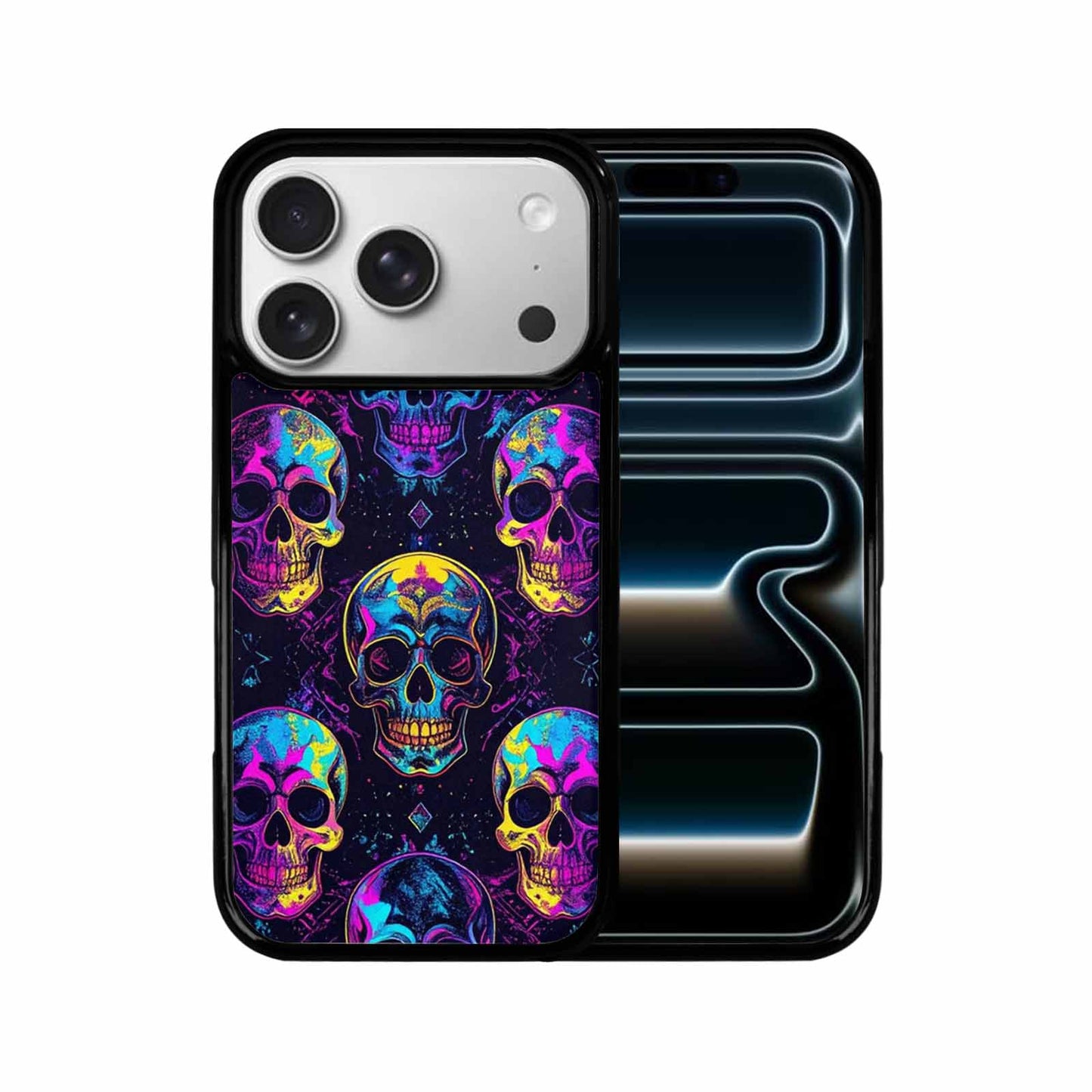 iPhone 17 Pro Case — Skull Dark Art Gothic Print Gothic, Custom Art Phone Cover