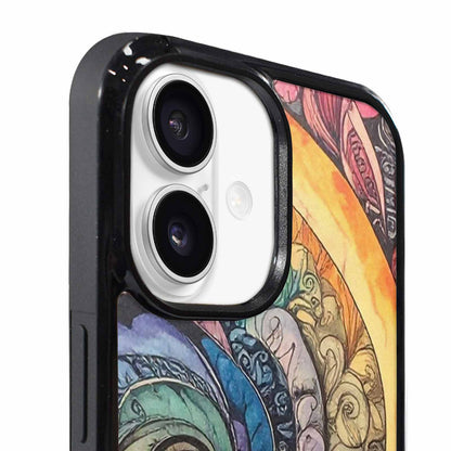 iPhone 17 Case — Tie Dye Swirls (black Tie Dye, Custom Phone Case