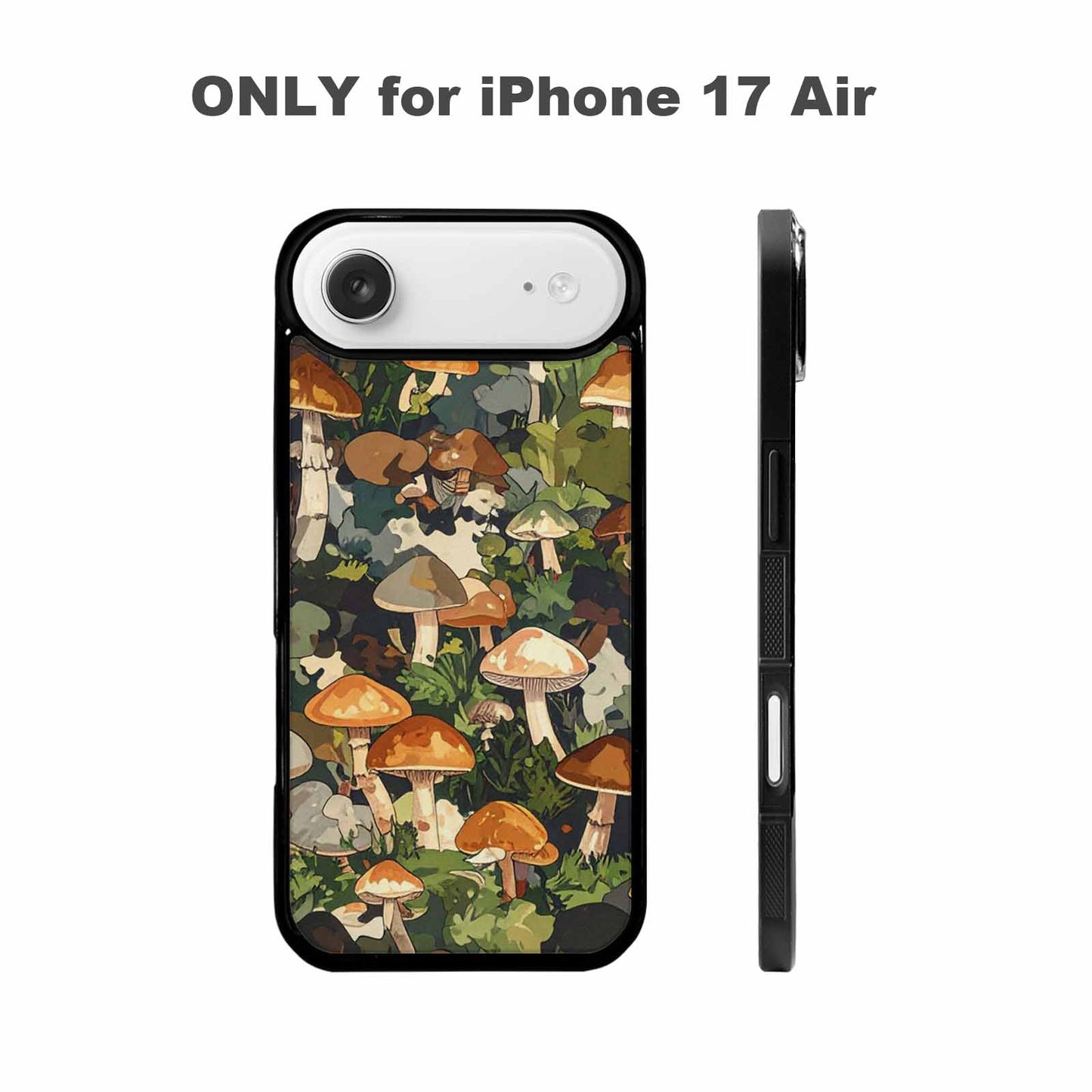 iPhone 17 Air Case — Mushrooms Camomushrooms Patter G1e Camo, Custom Designed Case Cover
