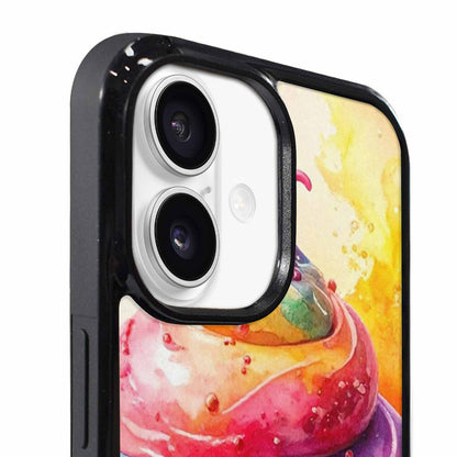 iPhone 17 Case — Melting Icecream Collage Original Art, Custom Print Case Cover