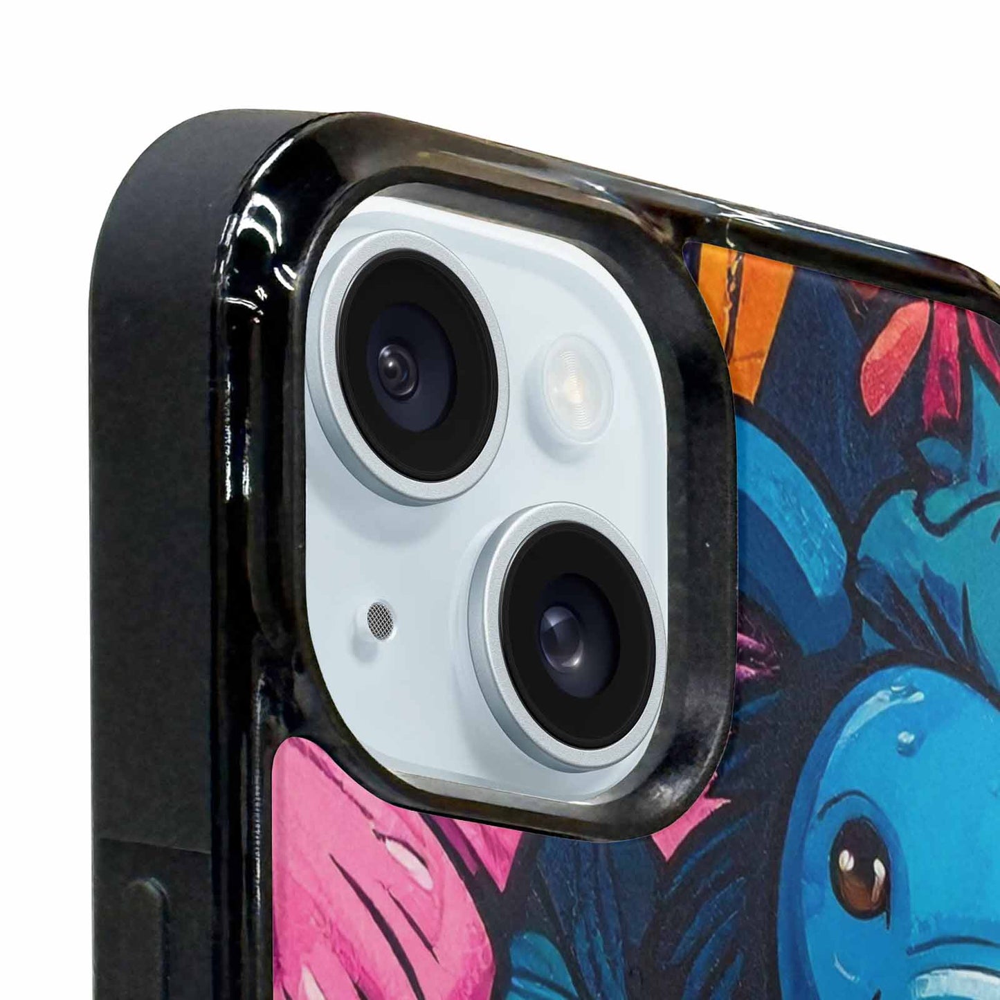 iPhone 15 Case — Cartoon Animal Characters, Custom Phone Case