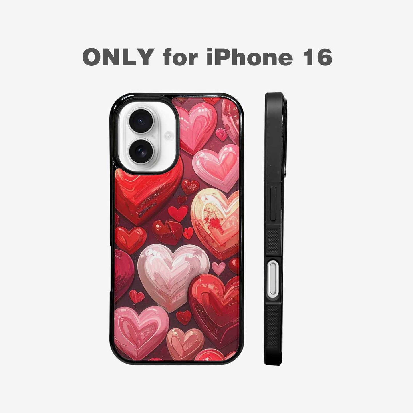 iPhone 16 Case — No Words Or Writings On The, Custom Printed Phone Case