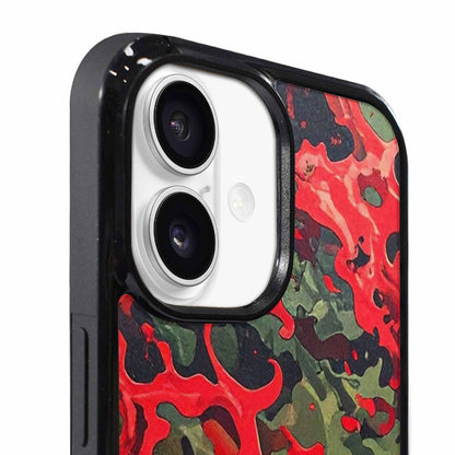 iPhone 17 Case — Small Military Camouflage Blotch Camo, Custom Printed Phone Case