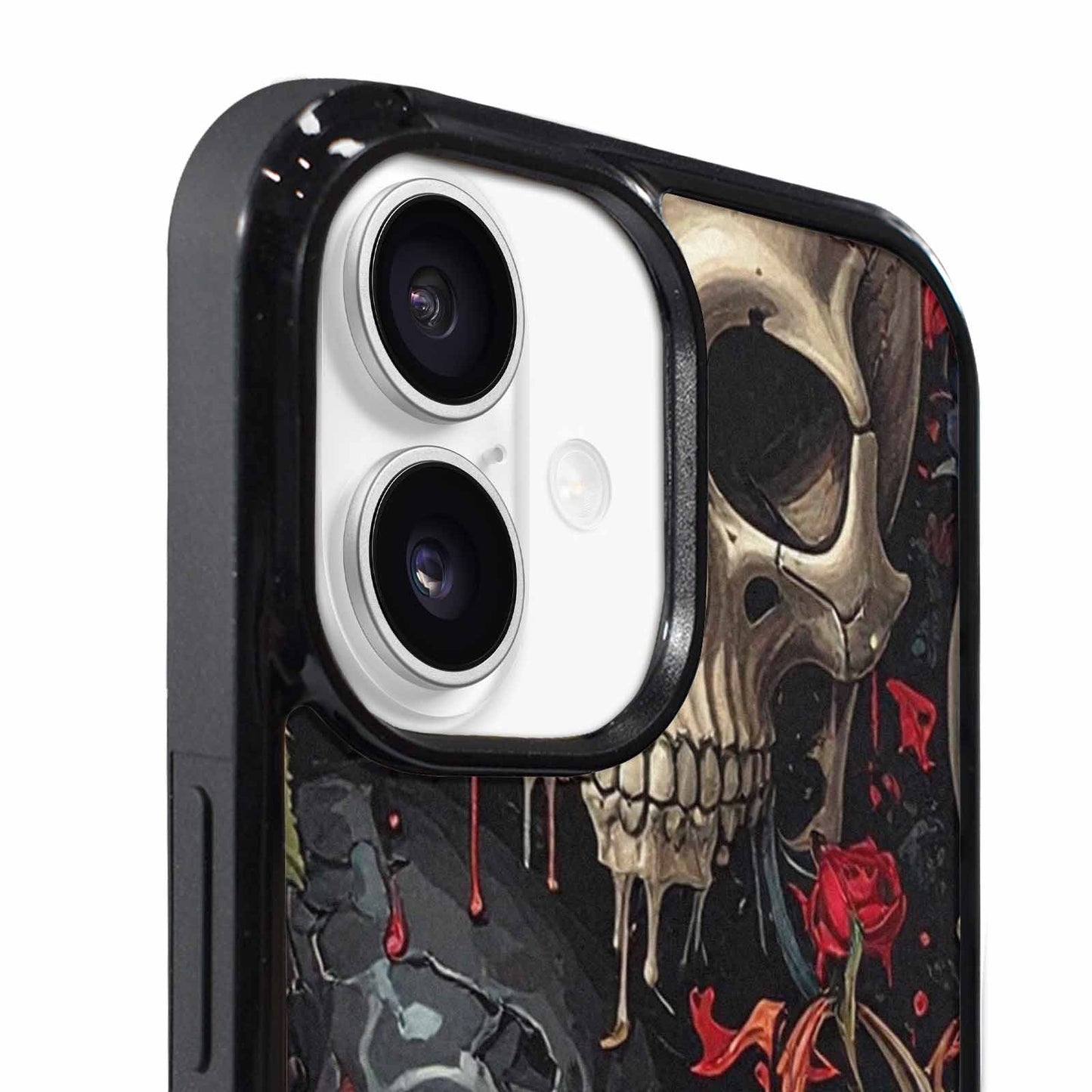 iPhone 17 Case — Skulls And Rosesmelting Skulls A Gothic, Custom Made Phone Cover